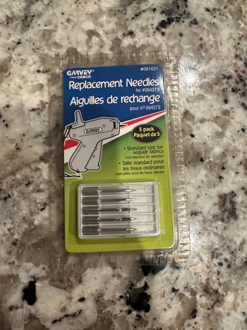 NEW Garvey Replacement Needles for Clothing Tag Attachers
